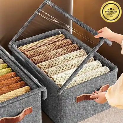 منظم الملابس القماشي العصري - لترتيب الخزانة والبيوت